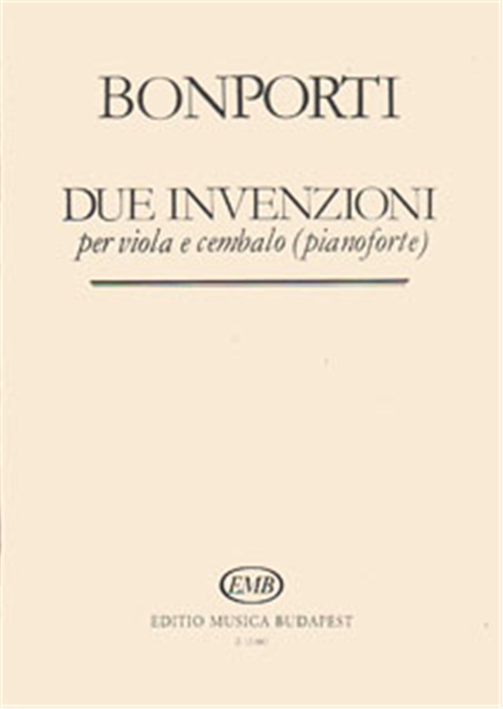 Due invenzioni per viola e cembalo (pianoforte)
